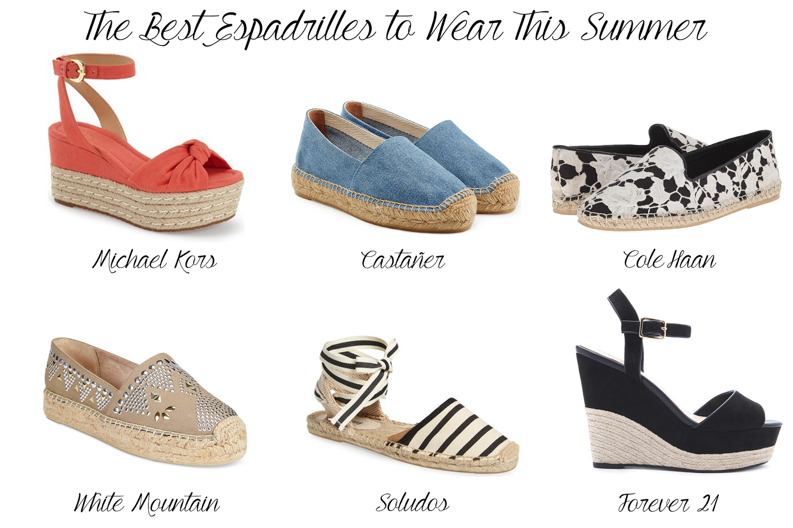 The Best Espadrilles to Wear This Summer / Carmen Varner // Lifestyle ...