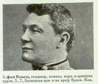 von Kovess, Inf.-Gen. Commander of corps and army group 3th-7th. Balkan army and finally Commander in Chief.