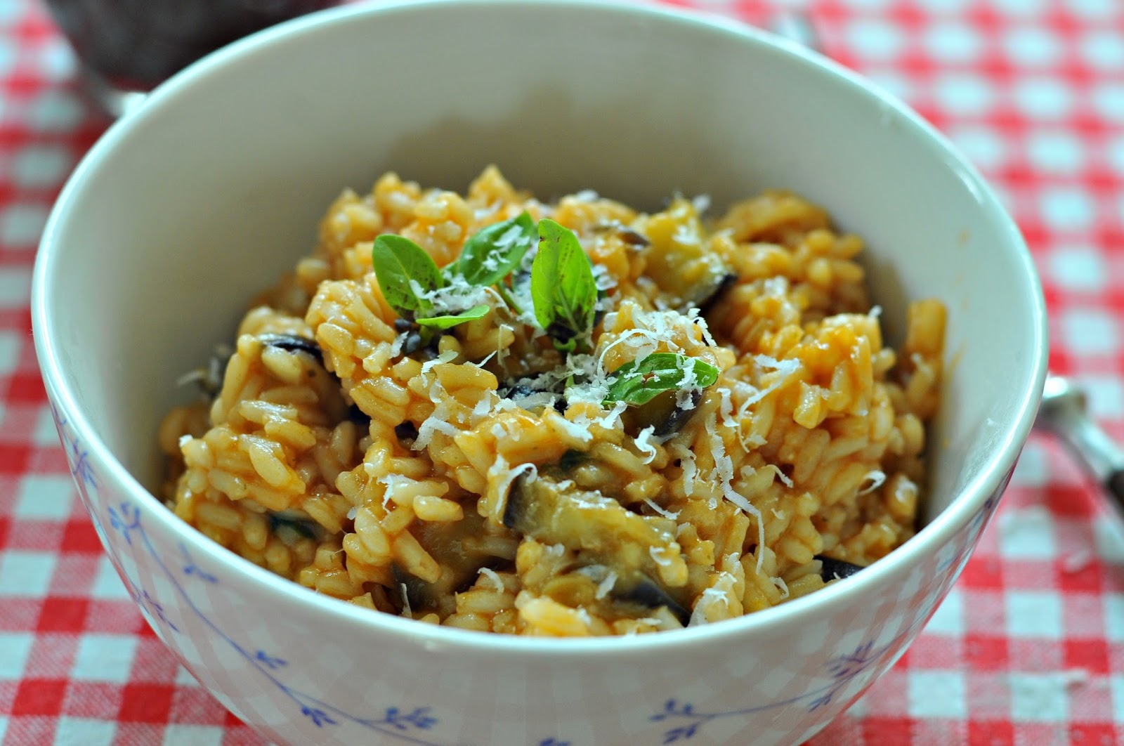 KUCHNIA W KAMIENNYM DOMU Risotto z bakłażanem