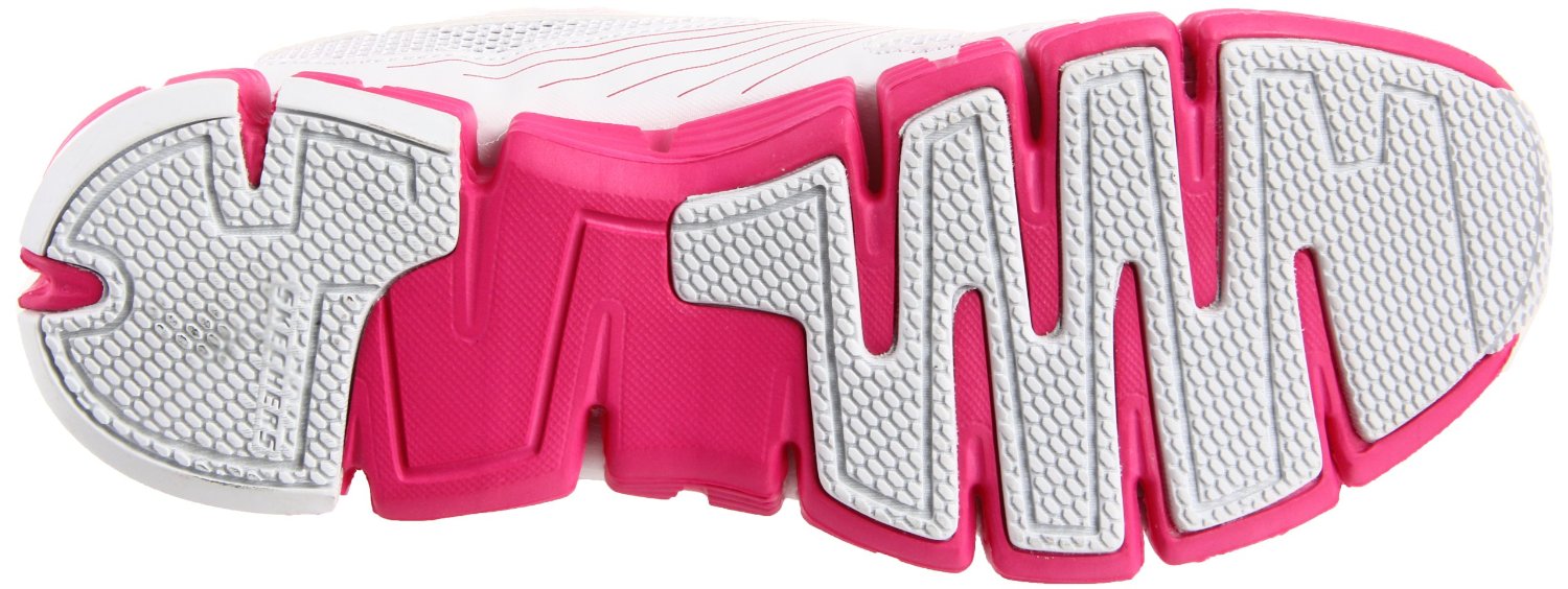 Skechers Women's Stride Fashion Sneaker White Pink Sneakers Shoes ...