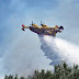 Μεγάλη φωτιά στον Αετό Φιλιατών - 4 αεροπλάνα στη "μάχη"