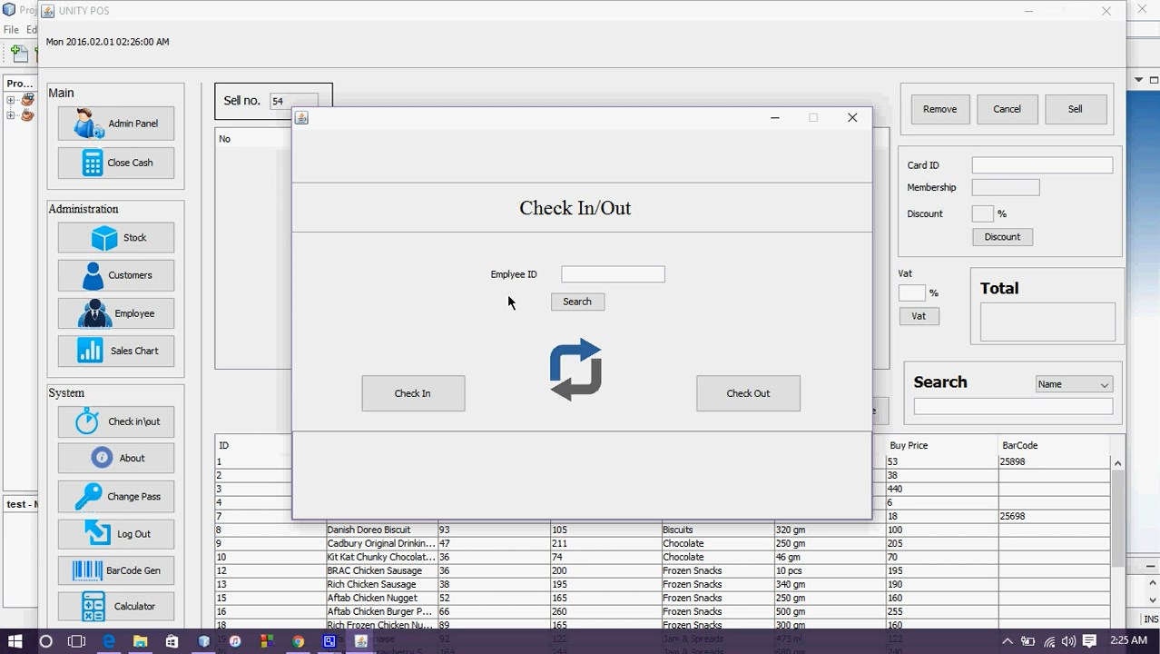 Ki R Hobe Unity Pos System Using Java Netbeans and Database (2nd year
