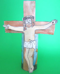 وسائل ايضاح للاطفال crucifix+craft+for+k