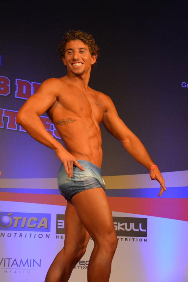 Bernado se preparou para o campeonato em dois meses e se apresentou com 64 kg. Foto: Alencar Amaral