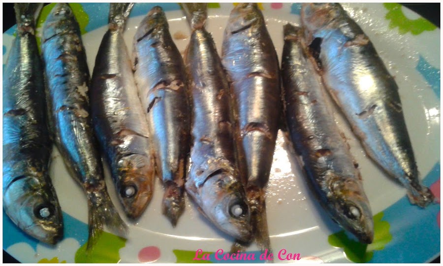sardinas asadas al horno