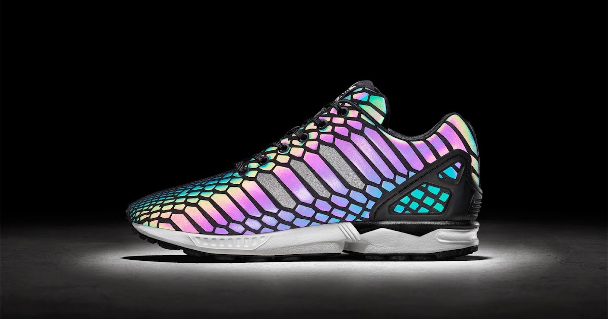 Super Punch: Iridescent Adidas sneakers