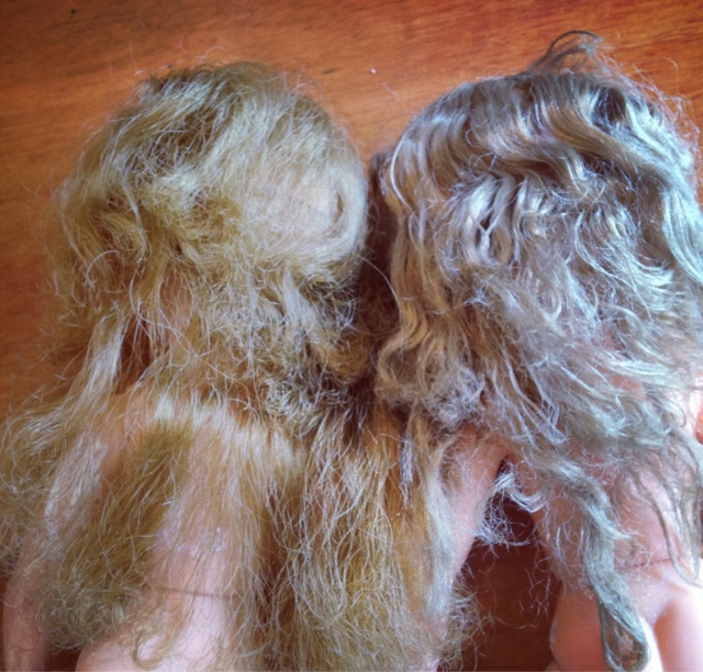 How to fix the doll's hair - doll hair repair 5-step tutorial - Margaret Ann