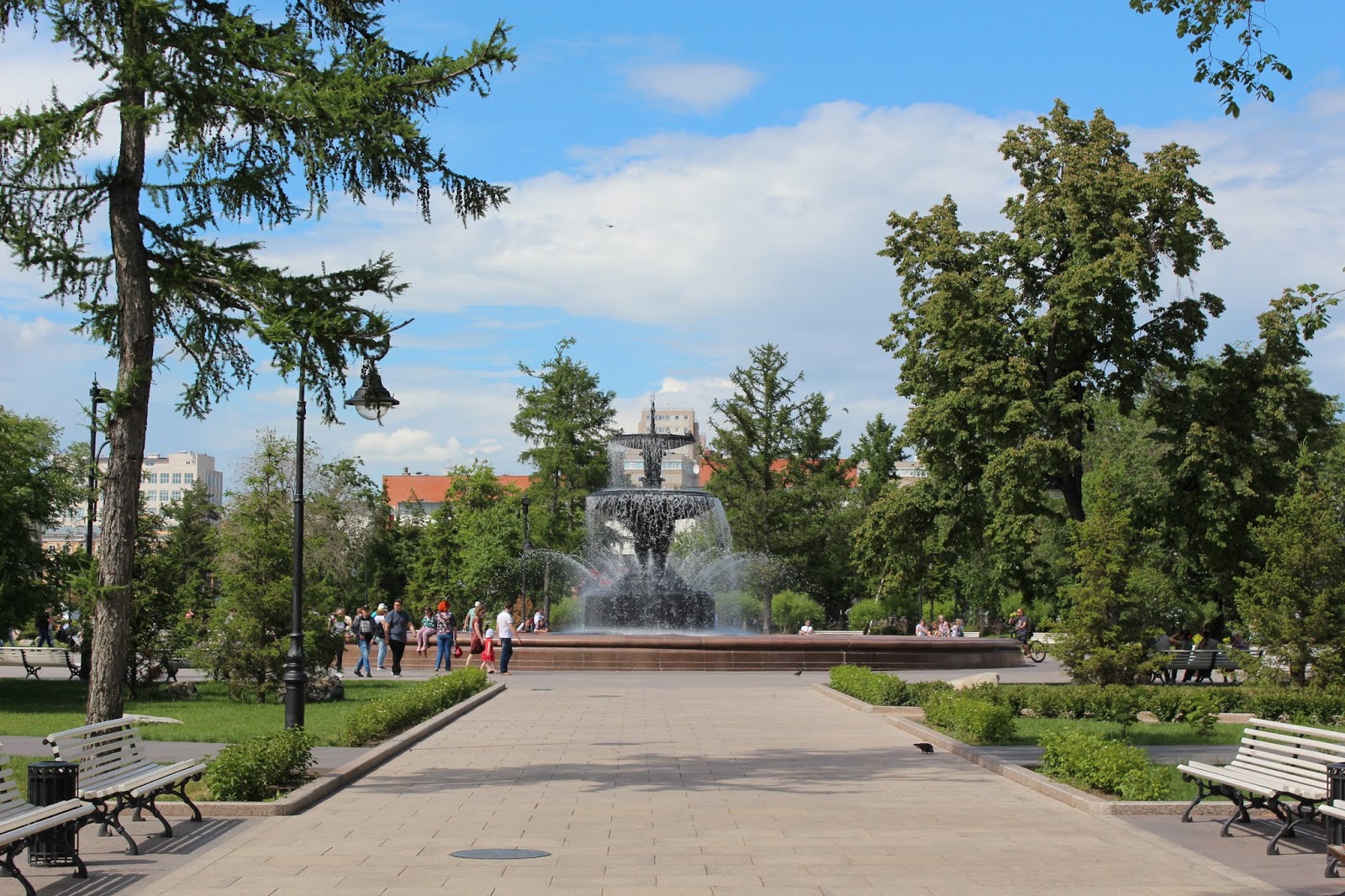 парки и скверы омска