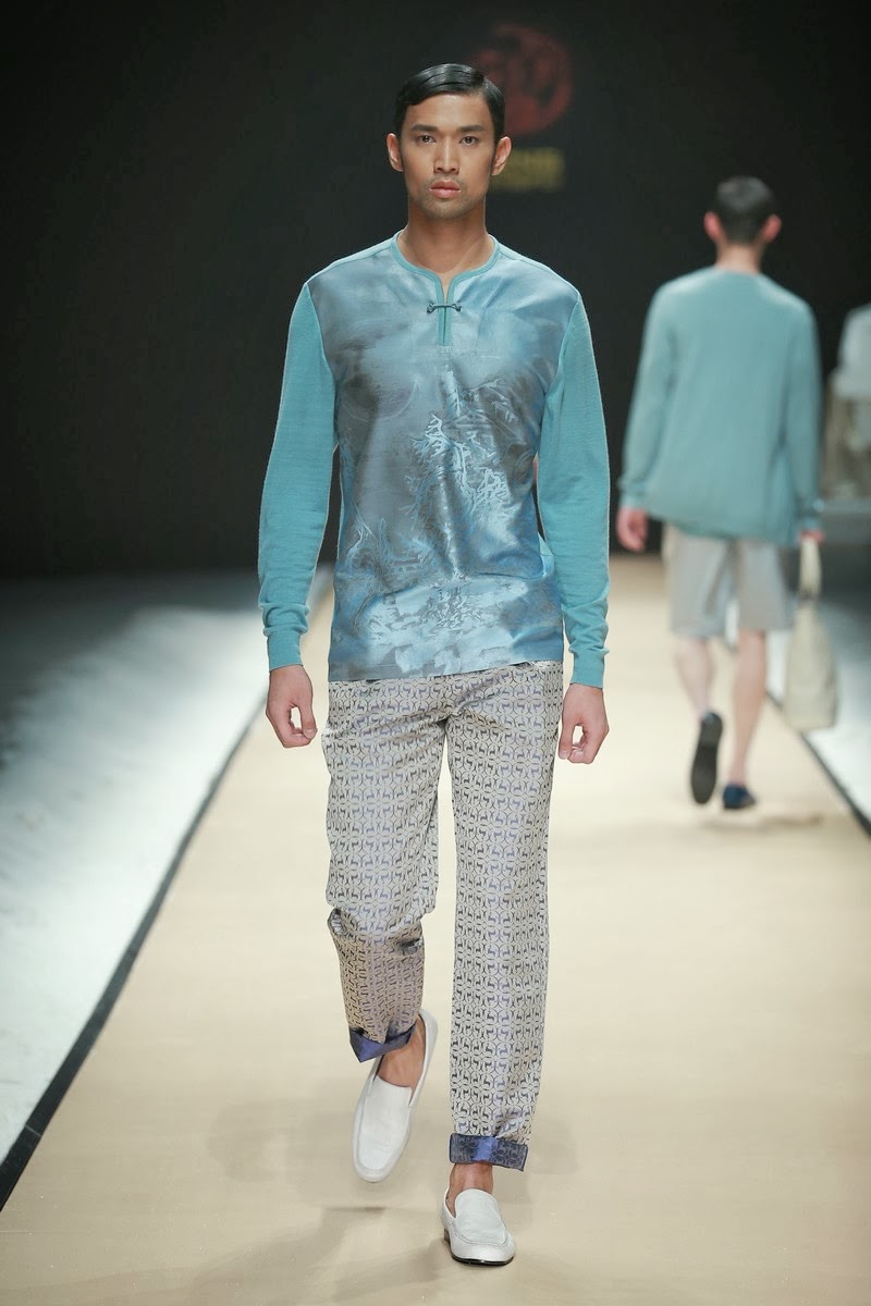Zeng Fengfei Spring/Summer 2014 - Mercedes-Benz Fashion Week China
