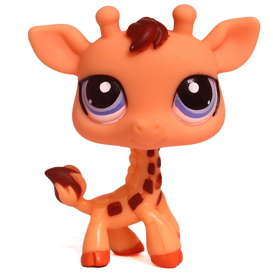 Littlest Pet Shop Giraffe Safari 1610 Authentic Lps 
