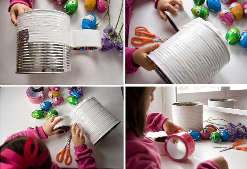 Taller de creactividad: Diy conejo para lo huevos de Pascua en una lata3