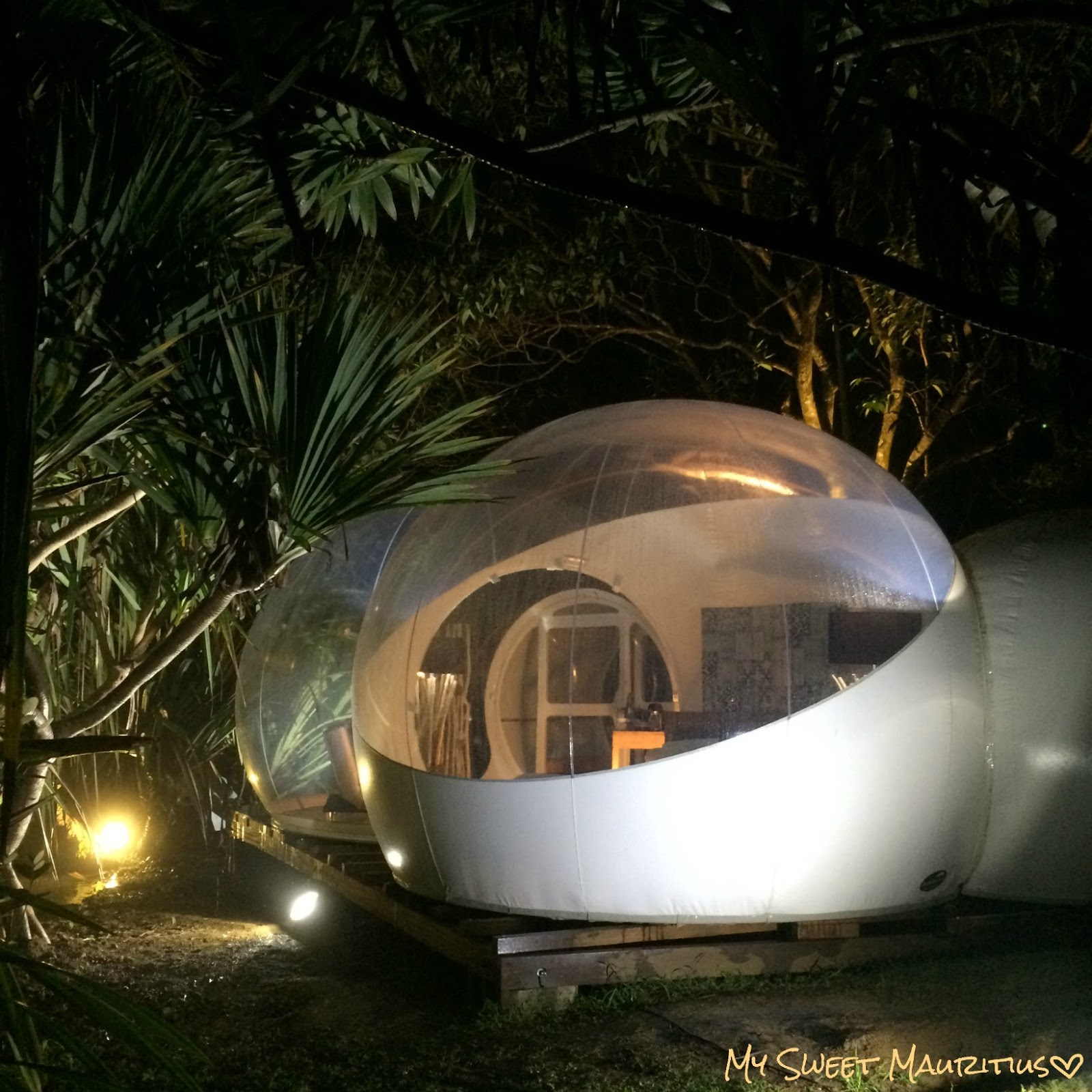 My Sweet Mauritius BUBBLE LODGE