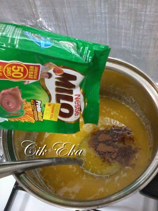 Belog Puan Eka: Resepi Kek Batik : Langkah Demi Langkah