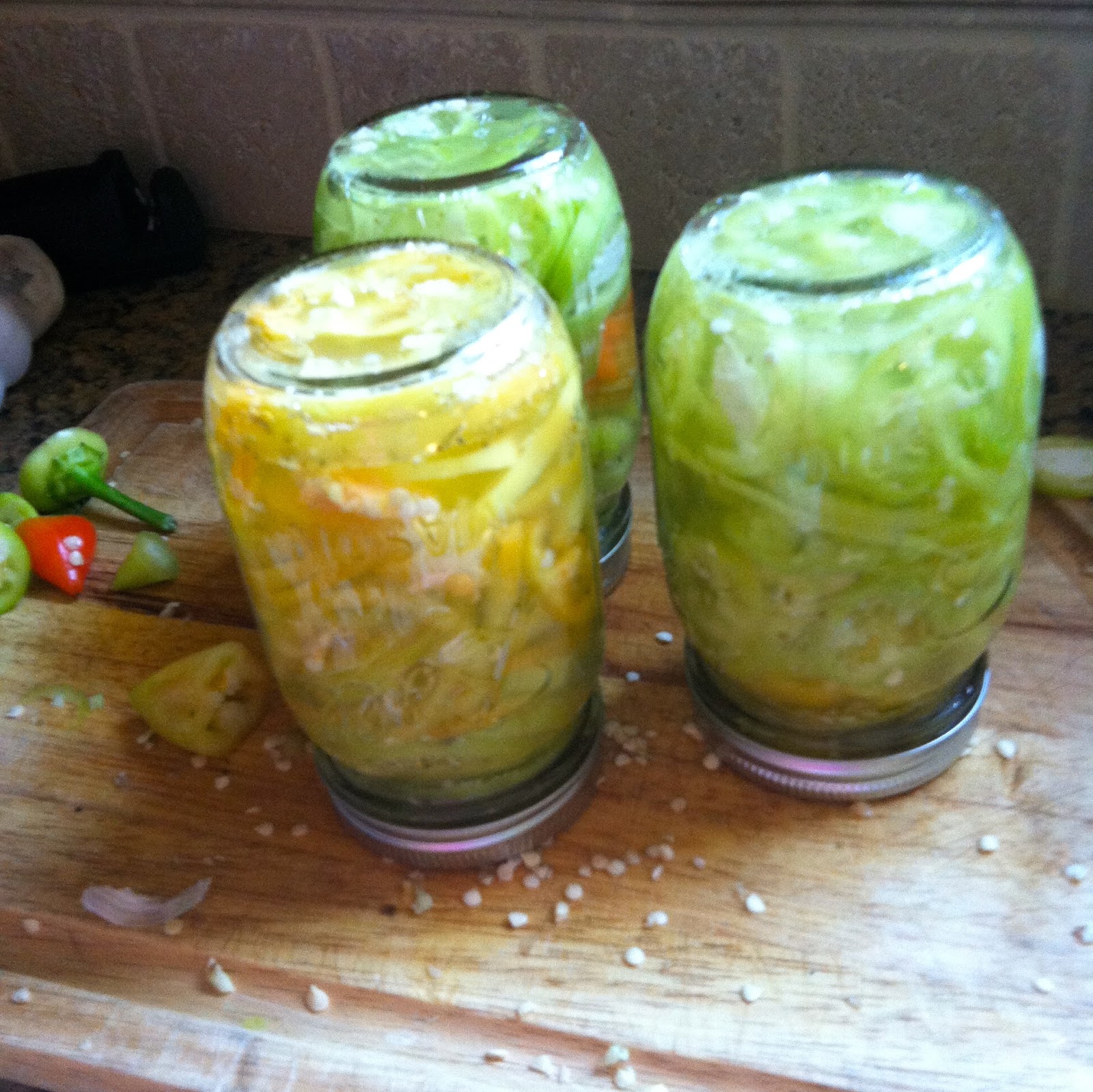 Beach Bear Villa, HHI Marinated Banana Peppers