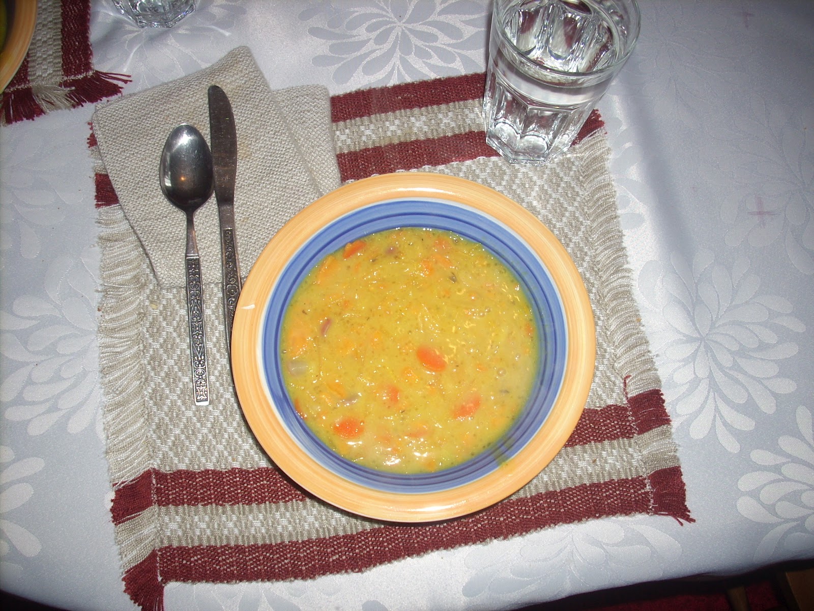 Recettes contre le cholestérol Soupe au tapioca et aux légumes d