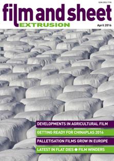 Film and Sheet Extrusion - April 2016 | ISSN 2053-7190 | TRUE PDF | Mensile | Professionisti | Polimeri | Pellets | Chimica | Materie Plastiche
Film and Sheet Extrusion is a magazine written specifically for plastic film and sheet extruders around the globe.
Published nine times a year, Film and Sheet Extrusion covers key technical developments, market trends, strategic business issues, legislative announcements, company profiles and new product launches. Unlike other general plastics magazines, Film and Sheet Extrusion is 100% focused on the specific information needs of film and sheet extruders.
Film and Sheet Extrusion offers:
- Comprehensive global coverage
- Targeted editorial content
- In-depth market knowledge
- Highly competitive advertisement rates
- An effective and efficient route to market