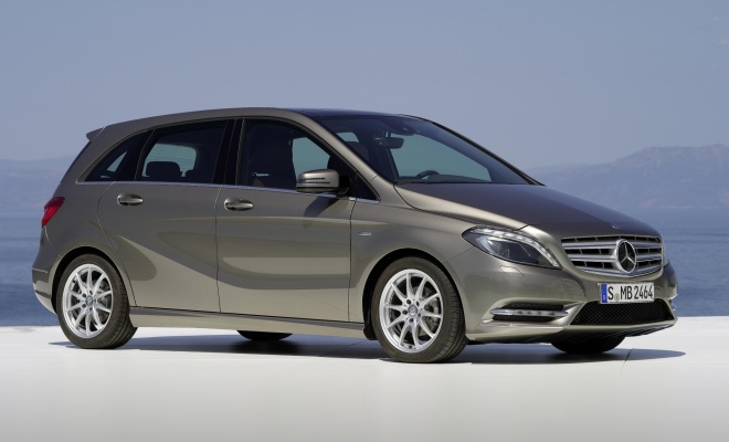 Mercedes-Benz B-Class from the side
