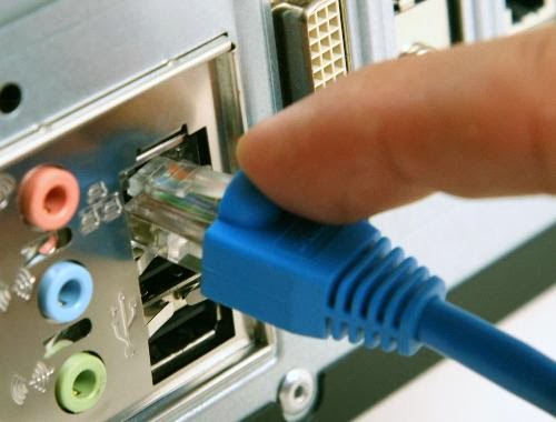 Ikbal blog: cara memperbaiki koneksi internet LAN tidak konek