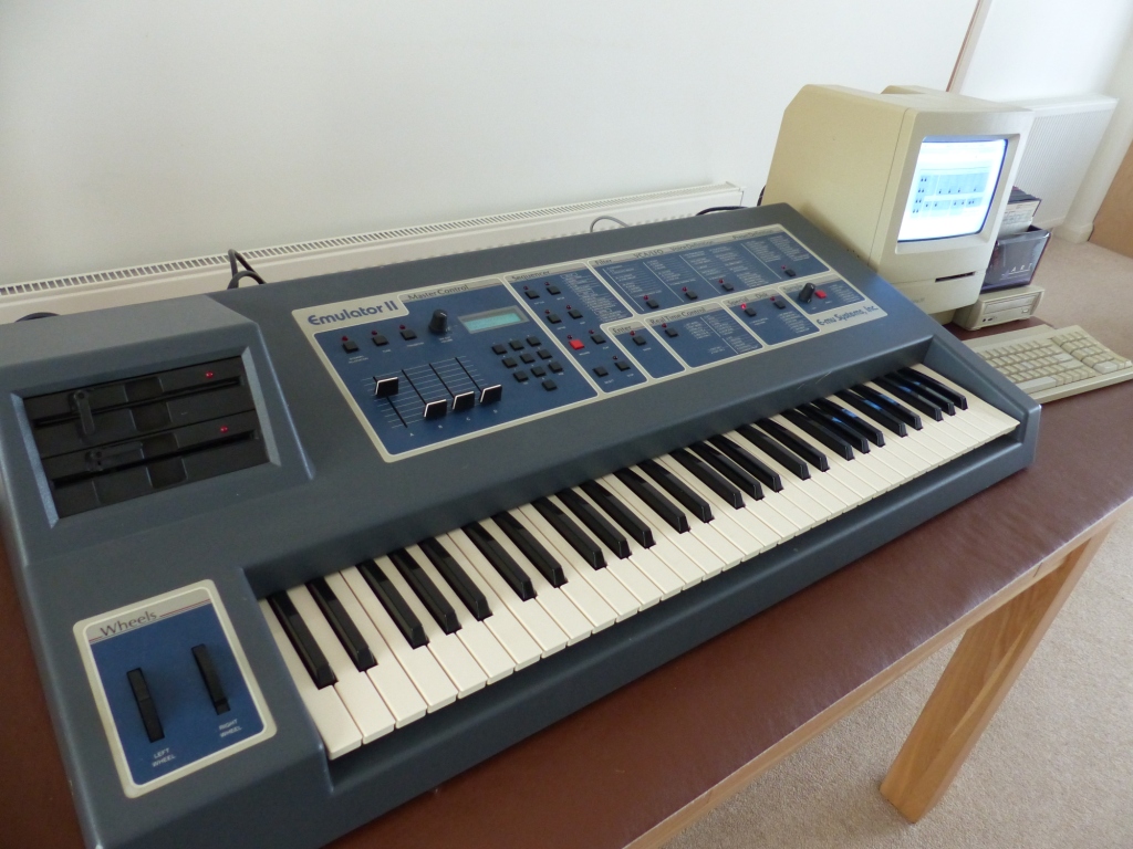 MATRIXSYNTH Emu Emulator II with Mac Performer with Sound Designer