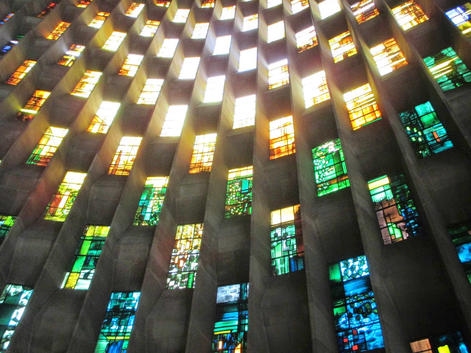 Today Around Coventry The Baptistry Window