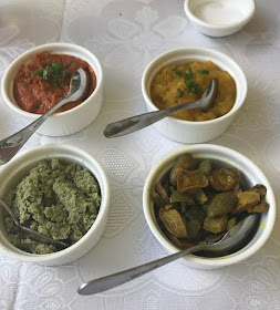 Maison Eureka, Mauritius, side dishes