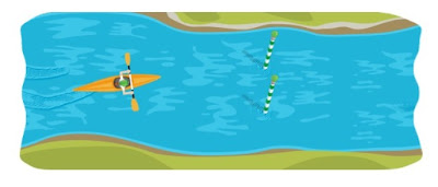 The Slalom Canoe doodle from Google