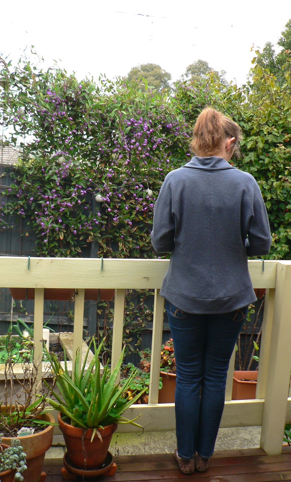 Finished - the Borderline Frumpy Cardigan