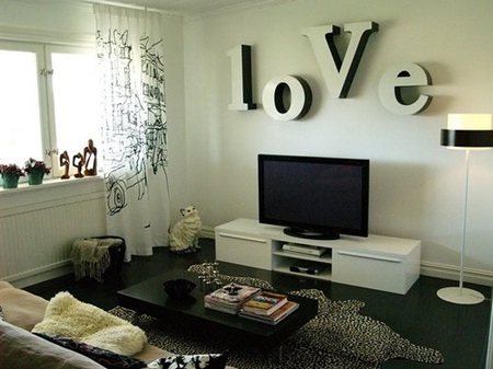 Animal print living room decorating ideas