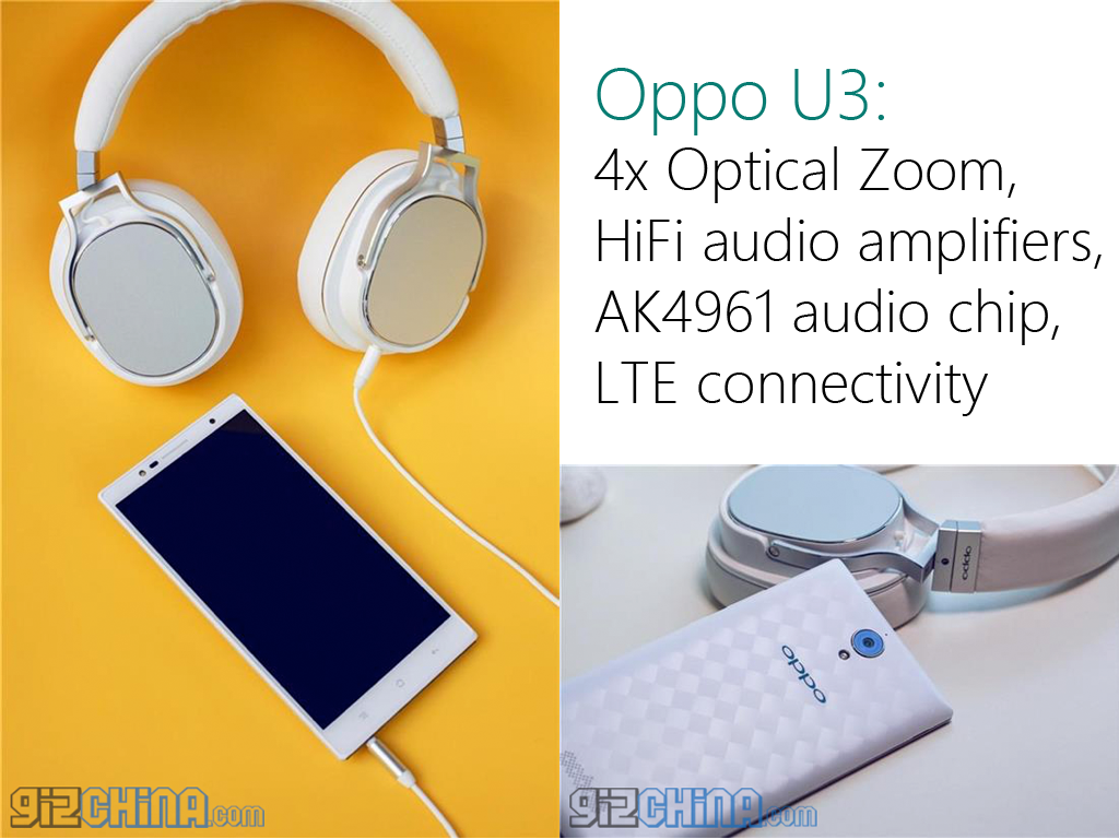 Oppo U3: First Smartphone With 4x Optical Zoom