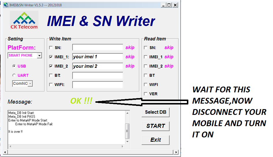 IMEI FIX TOOL FOR MT6572 MEDIATEK ULTIMATE ROMS