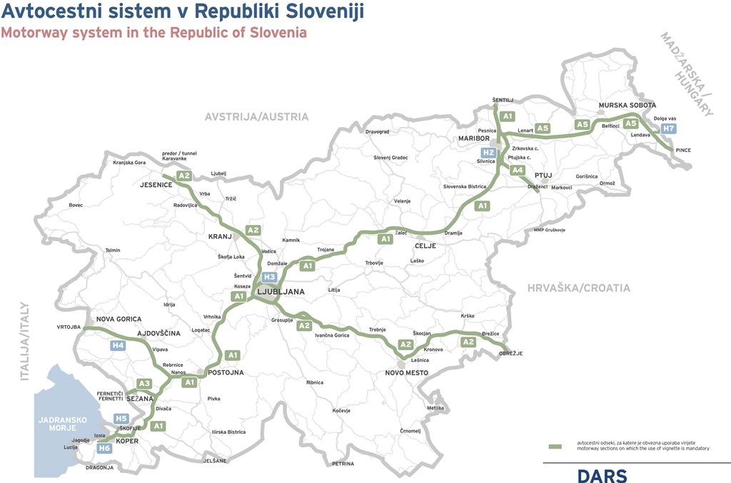 Road Pricing Slovenia to have network heavy vehicle toll in 2017