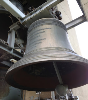 One of the bells in the Thomas Rees Memorial Carillon, Springfield, IL
