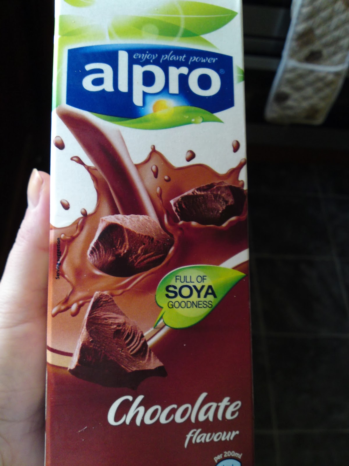 Lactose Free UK Alpro Chocolate Soya Milk
