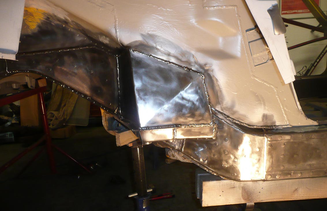 OllieG's 914 Tangerine Racing Chassis Stiffening Installation