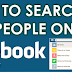 Search Friends by City Facebook