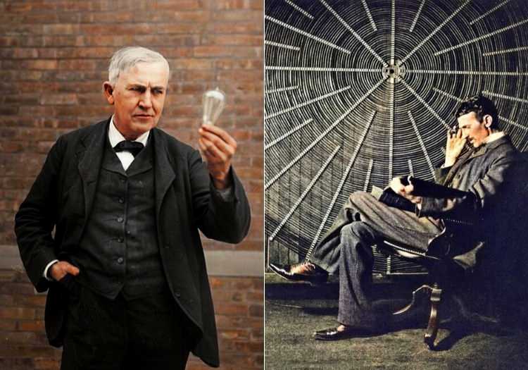 Thomas Edison ve Nikola Tesla'nın hikayesi, 1880'lerin başında New York'da başlamıştı.