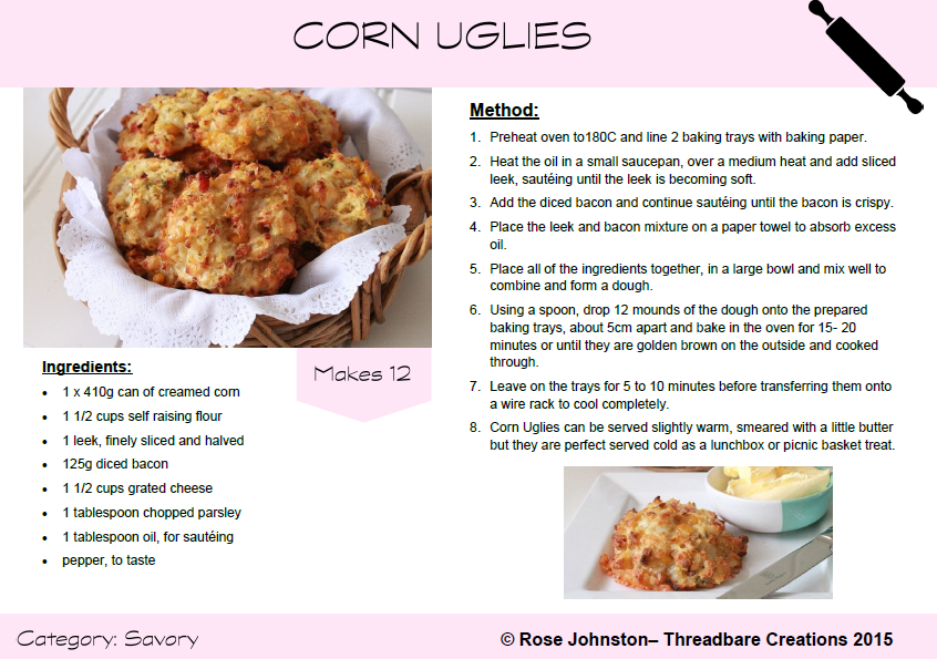 Corn Uglies Threadbare Creations