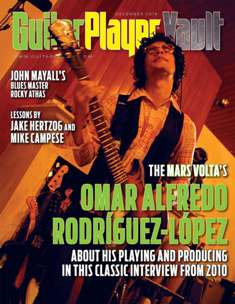 Guitar Player Vault - December 2016 | ISSN 0017-5463 | CBR 72 dpi | Mensile | Professionisti | Musica | Chitarra
Guitar Player Vault is a popular magazine for guitarists founded in 1967 in San Jose, California USA. It contains articles, interviews, reviews and lessons of an eclectic collection of artists, genres and products. It has been in print since the late 1960s and during the 1980s, under editor Tom Wheeler, the publication was influential in the rise of the vintage guitar market.