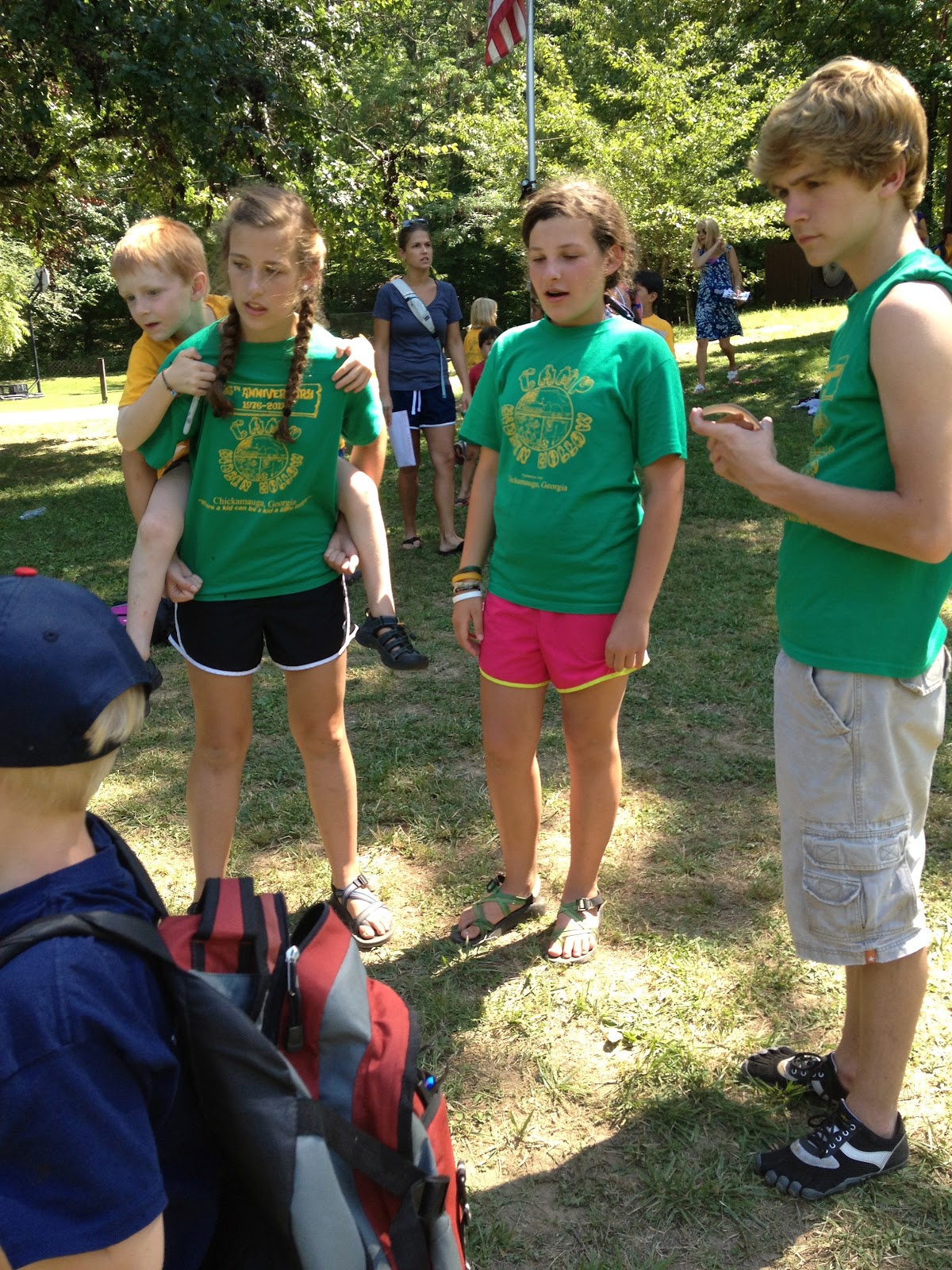 The Oster Five Yay for Camp Hidden Hollow