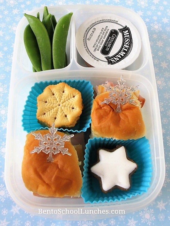 Bento School Lunches 4 Winter Themed Lunches