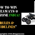 How to win Giveaways @ Toy Zone India