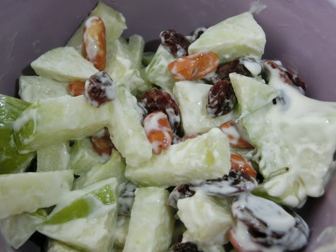 Resipi salad epal hijau sedap untuk ibu mengandung
