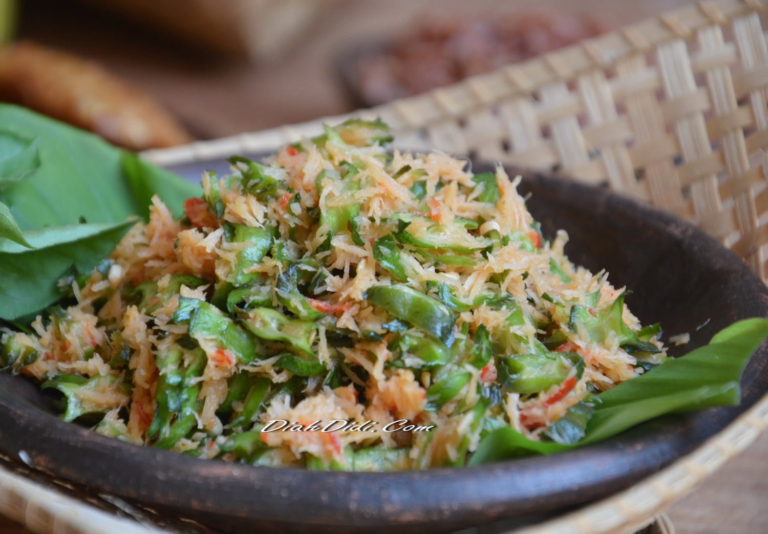 Urap Kecipir Mentah Resep Masakan Sederhana