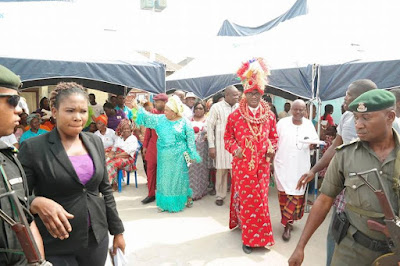2 Photos: Patience Jonathan is all smiles as she attends event in Rivers State