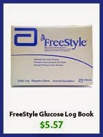 FreeStyle Glucose Log Book