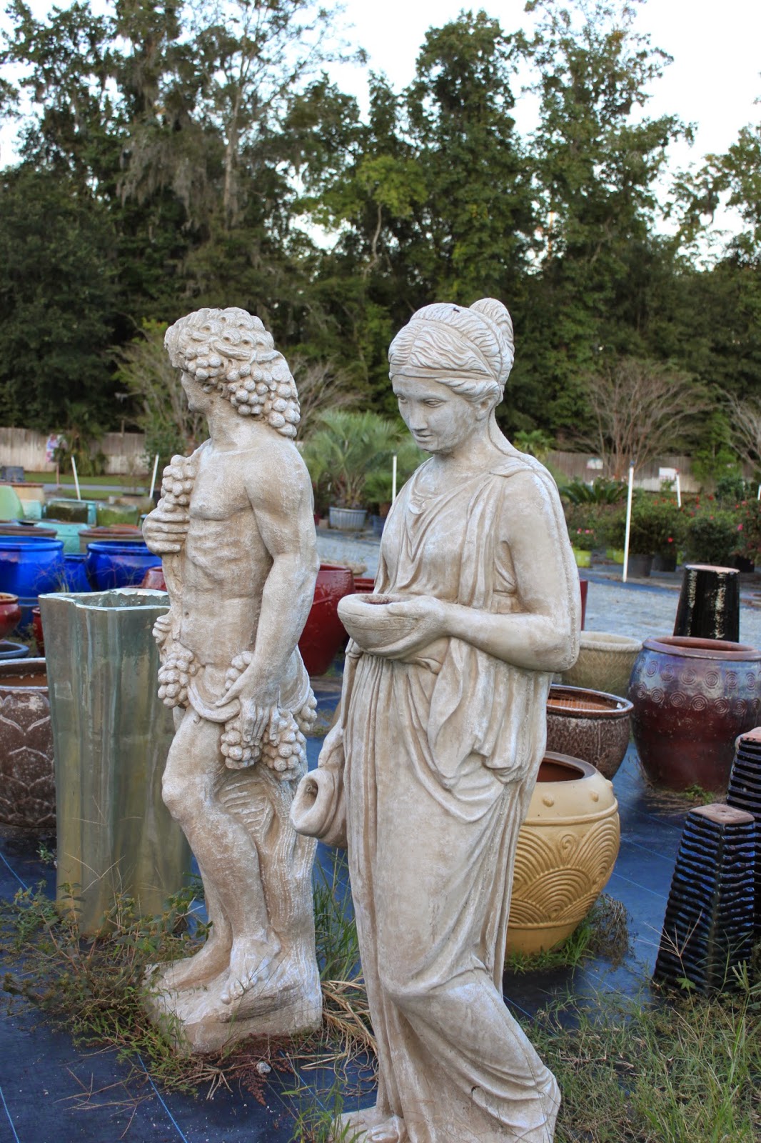 Savannah's Secret Gardens Statues