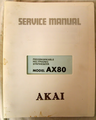 MATRIXSYNTH: Original AKAI AX80 / AX60 Service Manual