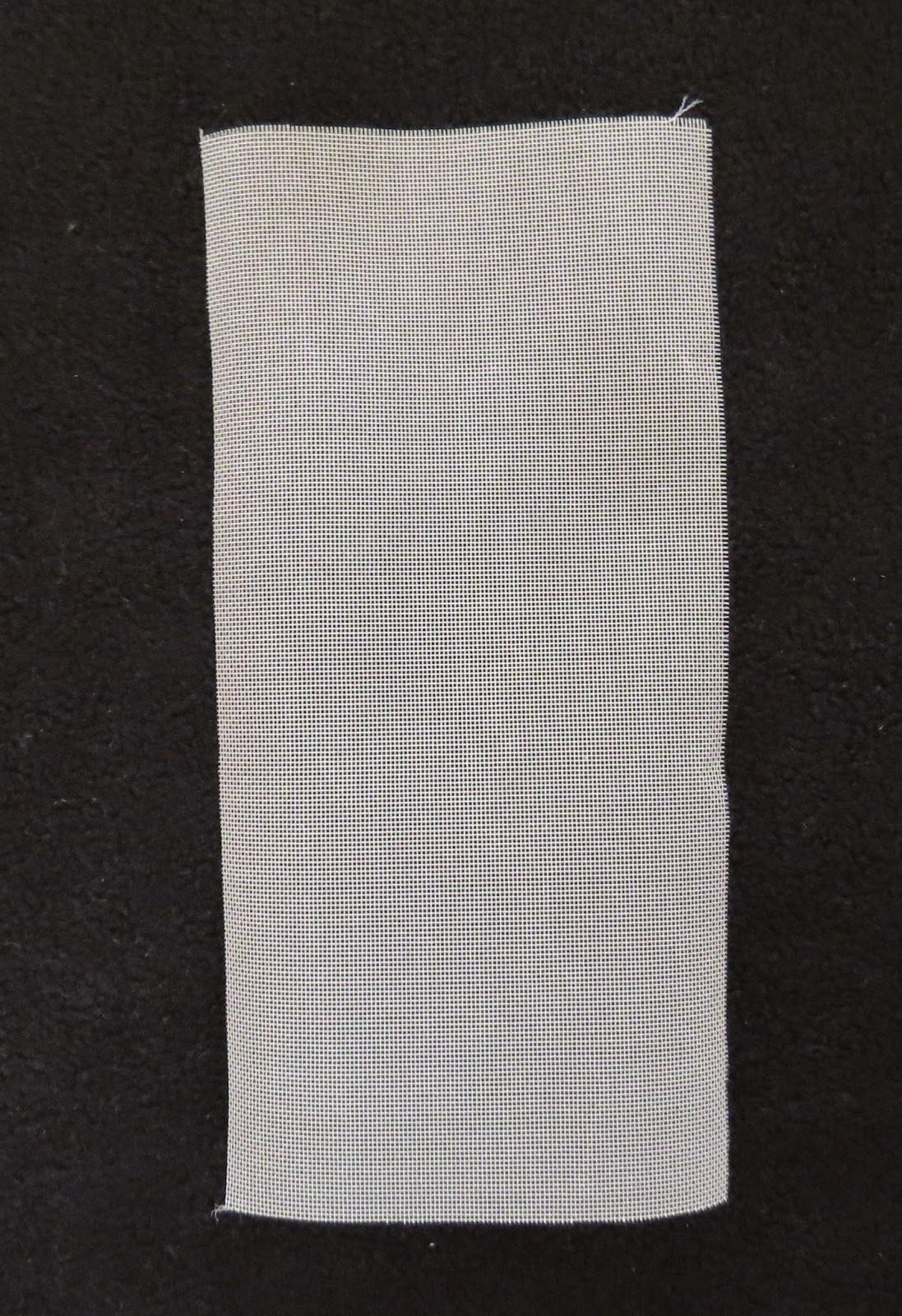 Natalia's Fine Needlework Silk gauze and Selvage