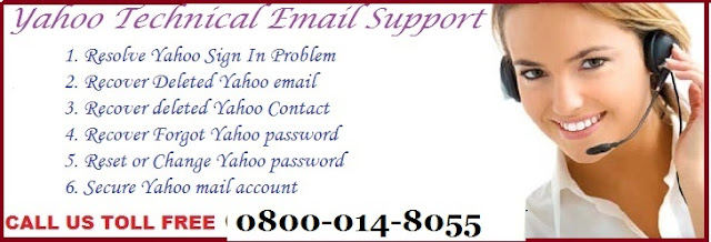 yahoo customer support number