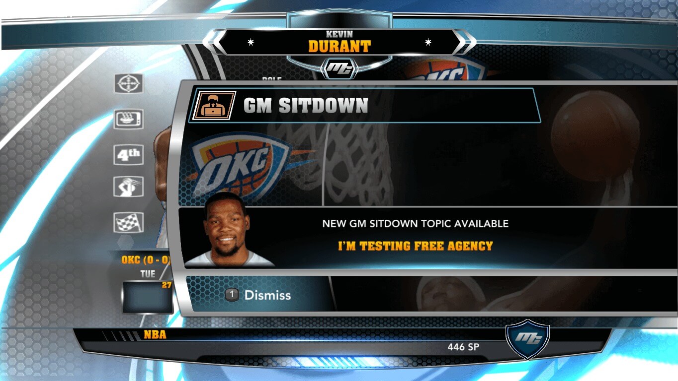 NBA 2k14 MyCareer Mod : Kevin Durant - hoopsvilla